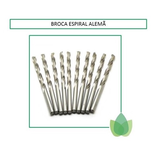 Broca Espiral Fox Hss Aço Rapido Kit Com 100peças
