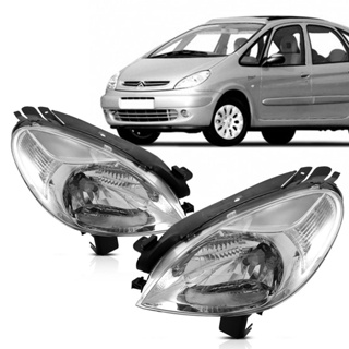 Farol Xsara Picasso 2006 2007 2008 2009 2010 2011 2012 Cromado em Oferta na Shopee