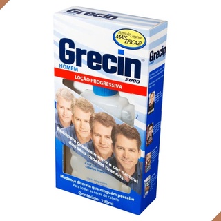 Grecin 2000 Loção Progressiva Recupera a cor dos cabelos