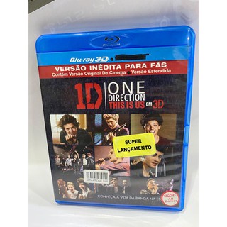one direction this is us 3D - bluray usado