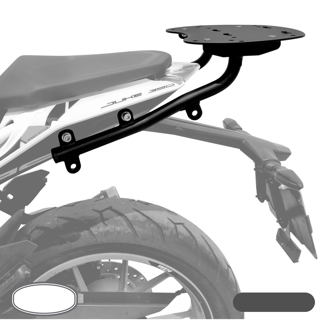 Suporte Baú Superior Ktm Duke 390 2019 Em Diante - Scam