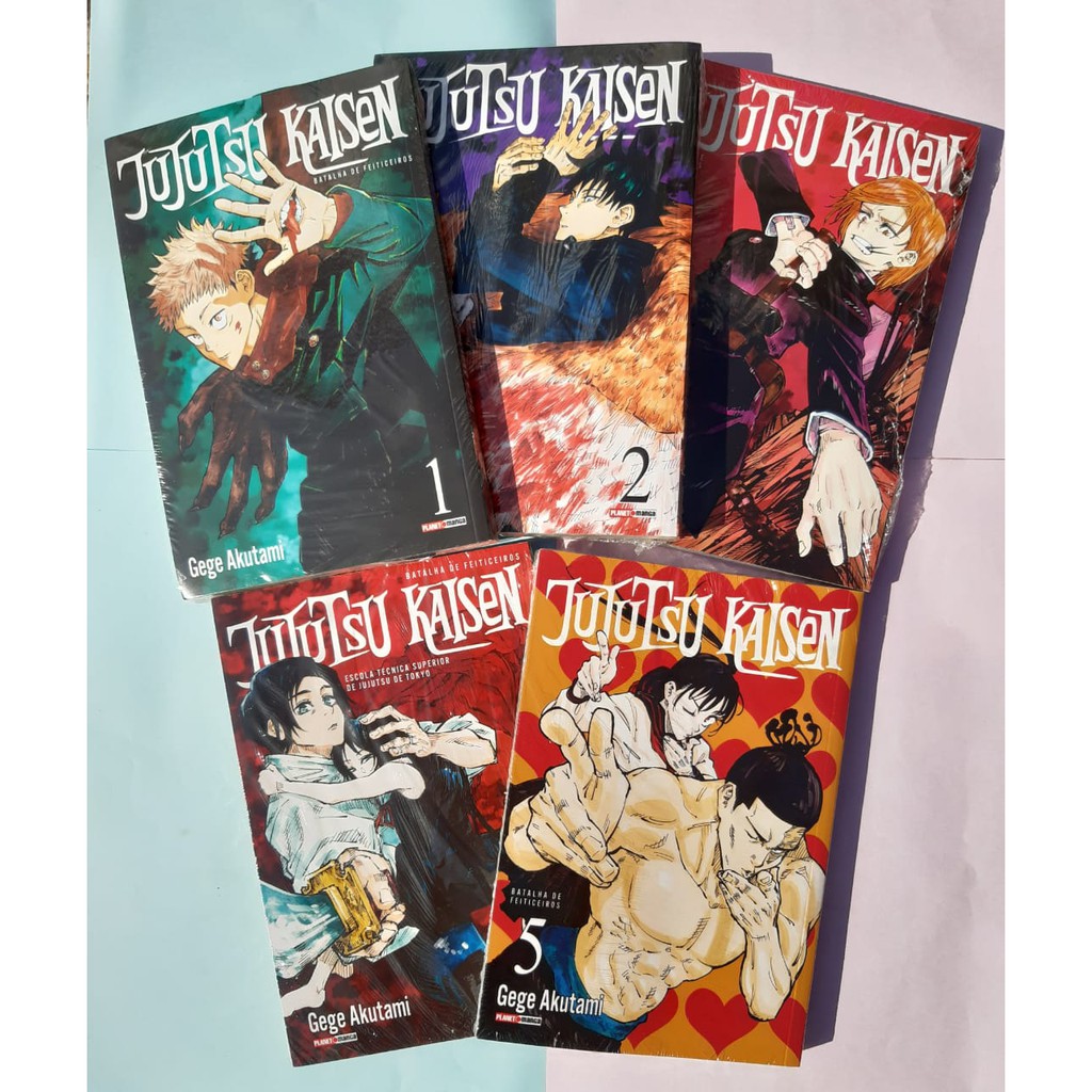 Jujutsu kaisen-Batalha de feiticeiro Volumes mangá Panini