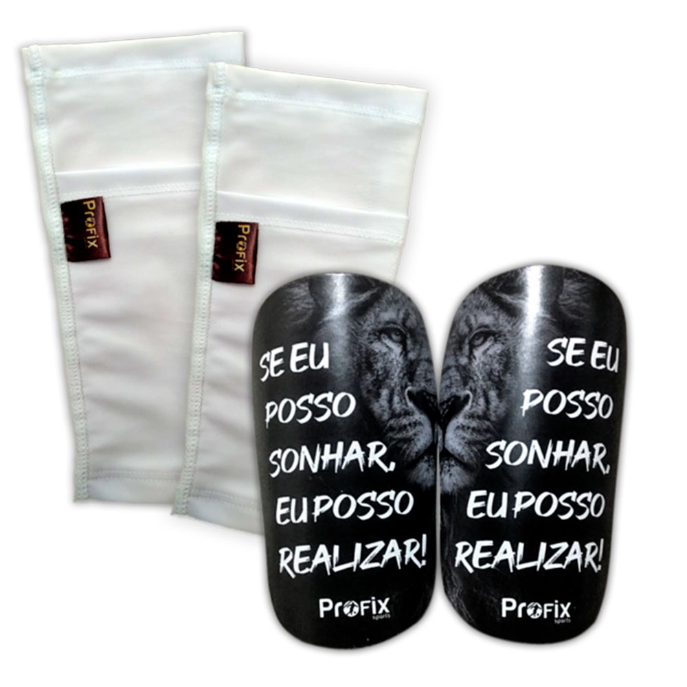 Kit Caneleira Profix - Caneleira Profix Se Eu Posso Sonhar Preta + Porta Caneleira Profix Branco
