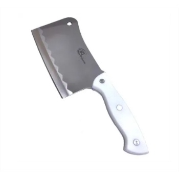 Faca Fação Cutelo Açougueiro Cozinha Profissional Aço Inox 7