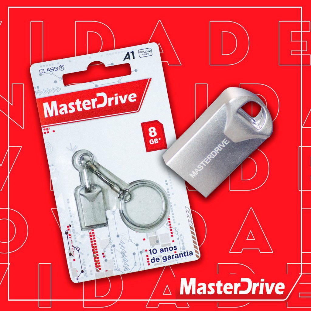 Pen Drive Nano Master Drive 8GB