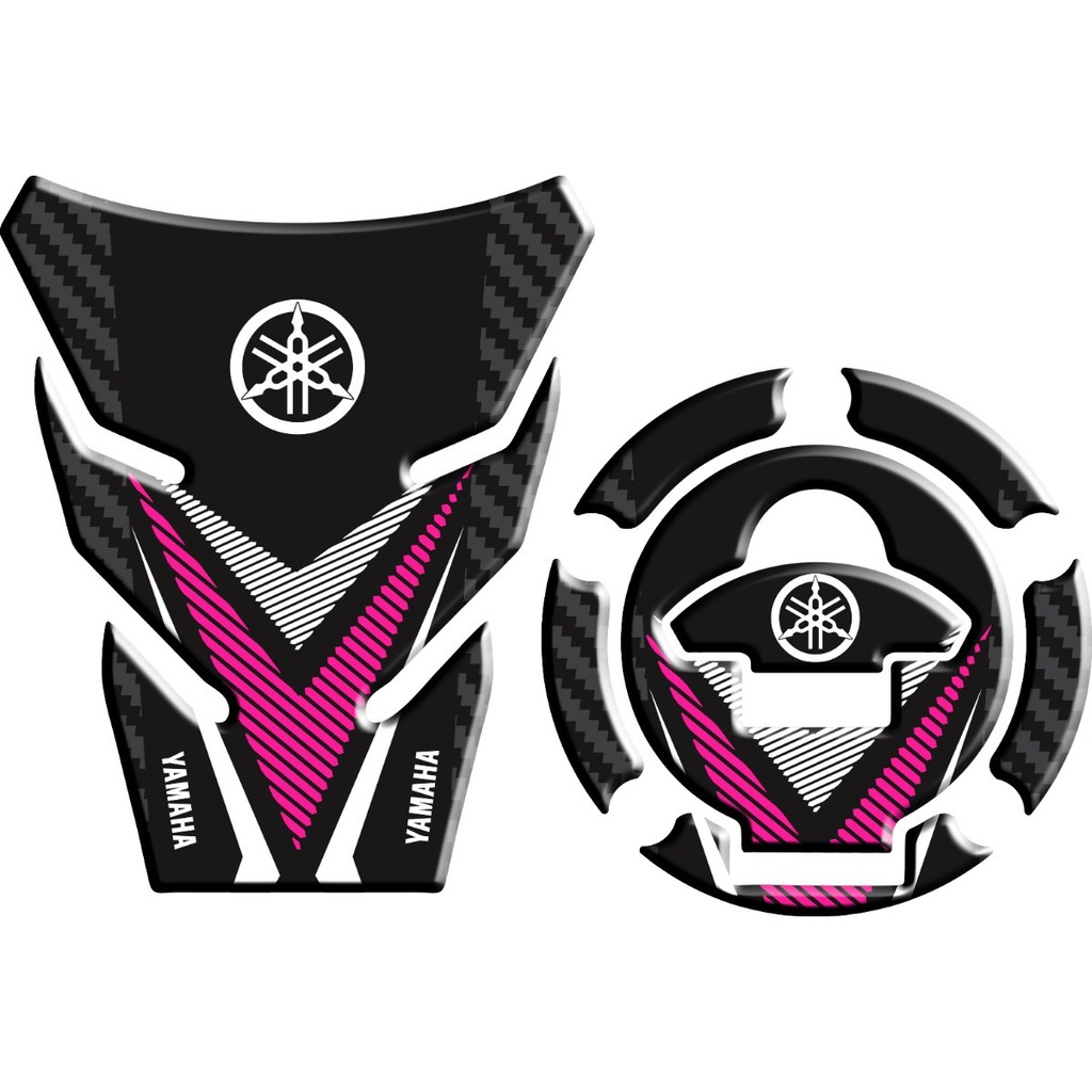 Adesivo Premium Moto Tankpad 3D Protetor Tanque Bocal Yamaha XTZ 250 Lander 2019 2020 2021 122