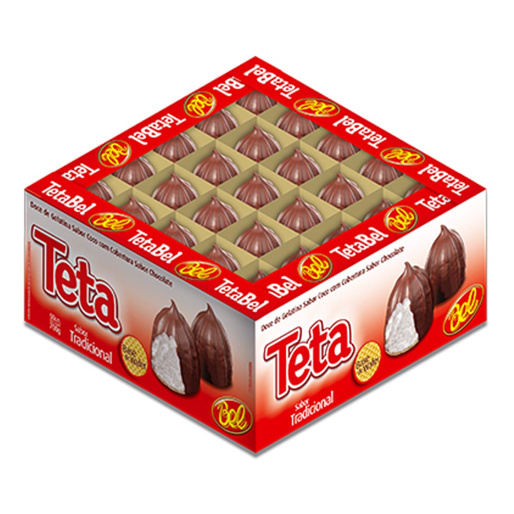 Teta Bel Ao Leite Tradicional c/50 - Bel