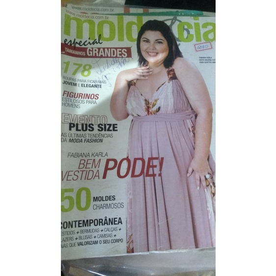 Revista Molde Andcia Especial Tamanhos Grandes 2010 Obs Naõ Tem Moldes Shopee Brasil 1117