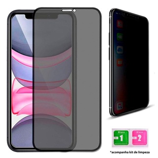 Película iPhone Full 30º Privacy 6 6s 6Plus 7 8 PLUS Xs Xr 11 PRO MAX 12 Pro max Mini Vidro 9D Temperado Anti Queda em Oferta na Shopee
