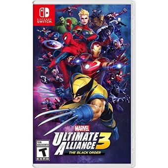 Marvel Ultimate Alliance 3 The Black Order Switch Midia Fisica