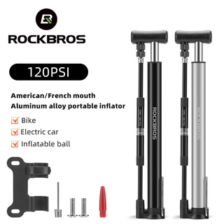 ROCKBROS Bomba Bicicleta De Alta Pressão Inflador MTB Estrada Elétrica De Motocicleta Schrader/Válvula Presta Acessórios De