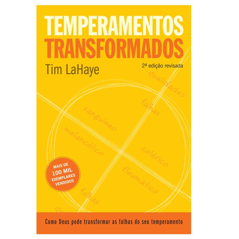 Livro Temperamentos transformados | Tim LaHaye em Oferta na Shopee