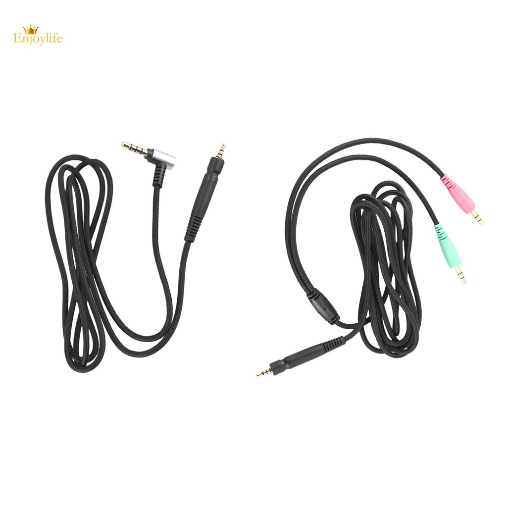 Cabo De Substituição Para Sennheiser G4Me One Game Zero 373d Gsp 350 / Gsp 500 / Gsp 600 Fones De Ouvido (Telefones Versão 1.2 Metros)