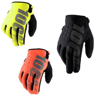Winter models 100% Luvas De Ciclismo Mota Bicicleta Corrida