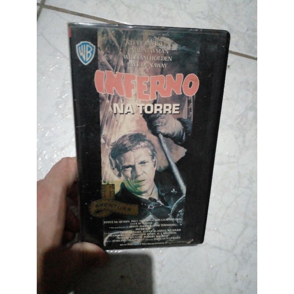 VHS Inferno na torre ( legendado) Paul Newman
