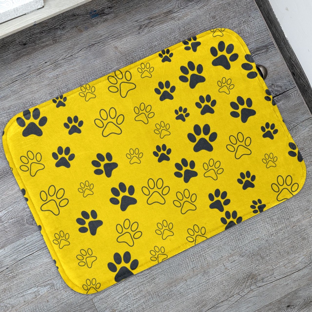 Tapete Pet Decorativo p/ Comedouro 55X35