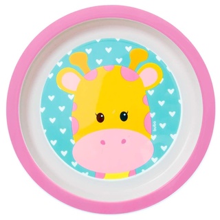 Pratinho Infantil Para Bebê Criança Animal Fun Buba