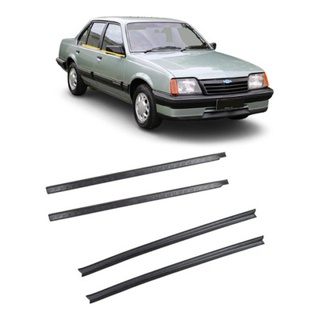 Kit Borrachas Do Vidro Pestanas Externas Monza 4 Portas em Oferta na Shopee
