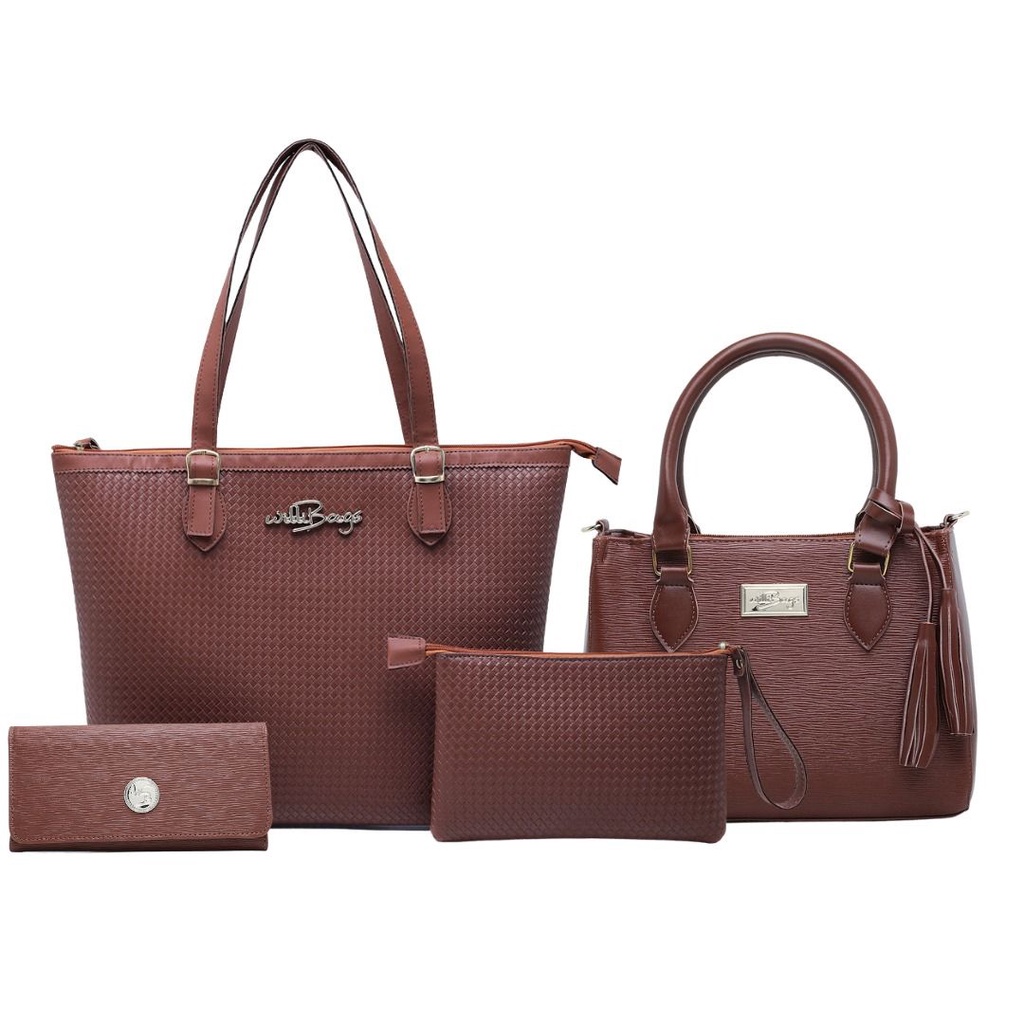 Kit Bolsa Grande + Tote Media+ Carteira Promoção !!