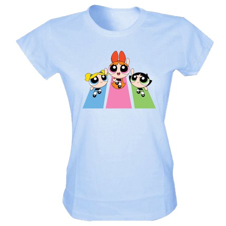 Camiseta Baby Look As Meninas SuperPoderosas - Exclusiva Feminina flor doc lind