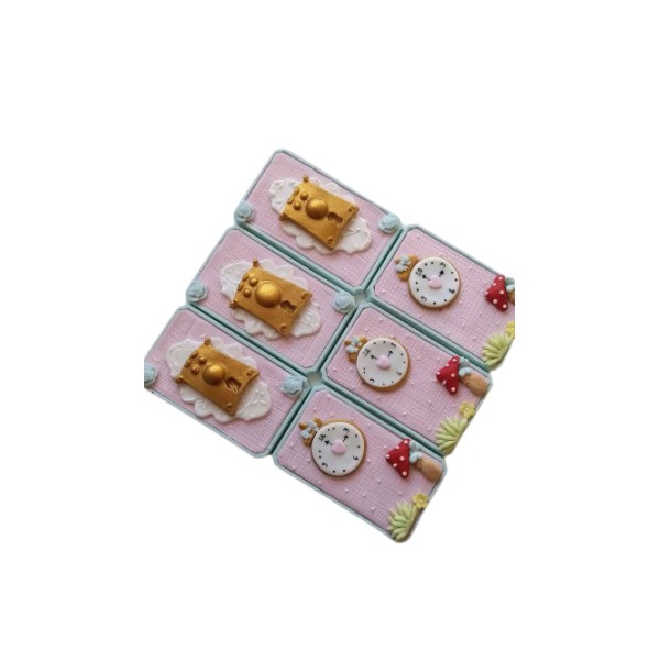 Molde De Silicone Fechadura Alice Molde Para Confeitaria Molde Para Biscuit 131
