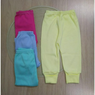 Calça Mijão Vira Pé Bebê Diversas Cores Enxoval Bebê Menino e Menina 100% Algodão