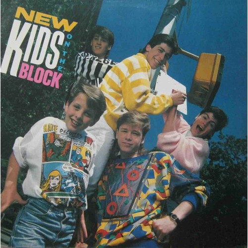 New Kids On The Block - Lp Stop It Girl - Columbia 1986