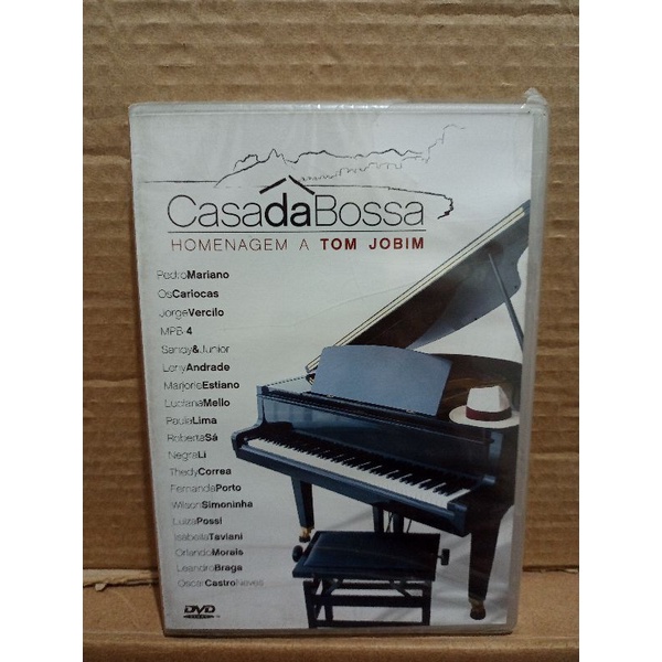 DVD CASA DA BOSSA- HOMENAGEM A TOM JOBIM (ORIGINAL-LACRADO)