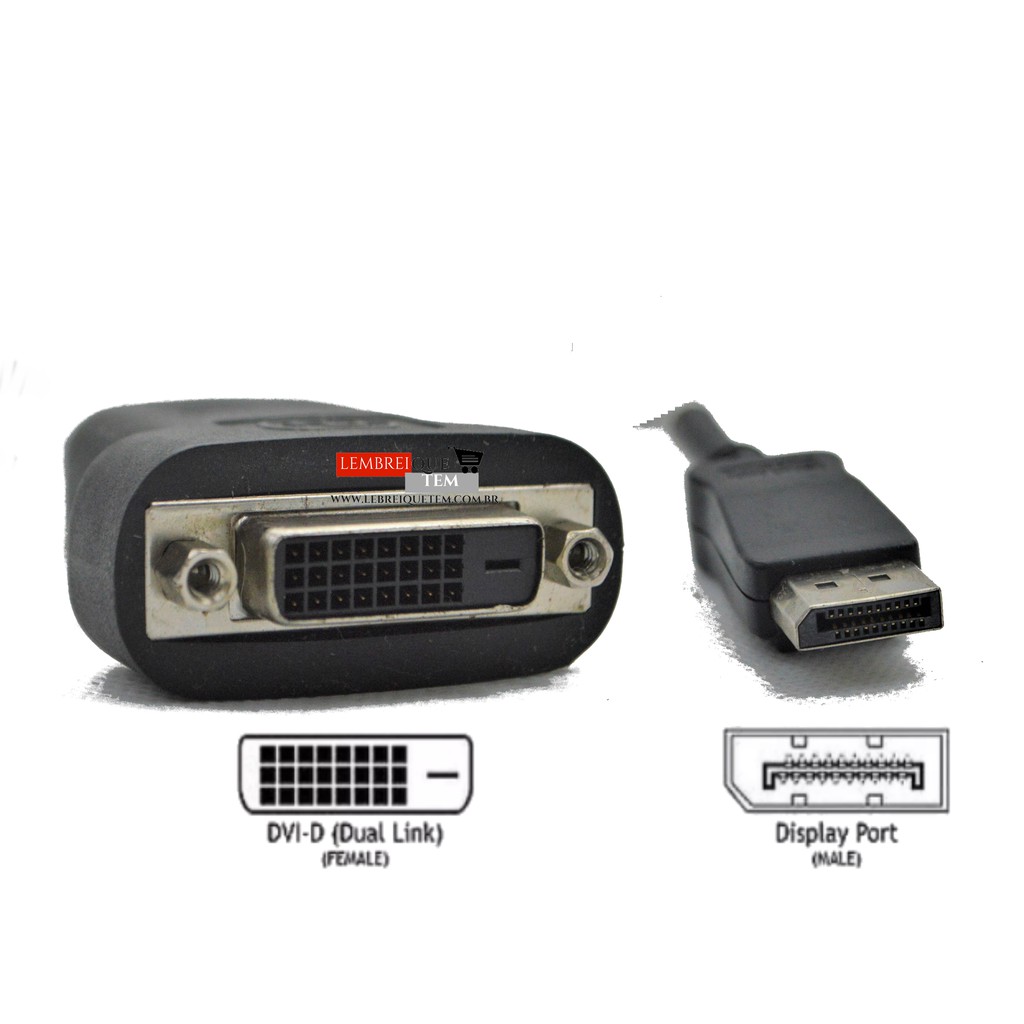 CABO ADAPTADOR CONVERSOR DISPLAYPORT MACHO PARA HDMI FEMEA 24 + 1 PINOS DIGITAL FULL HD 1080P 60HZ 75HZ THRJ INFORMATICA CENTRO RJ