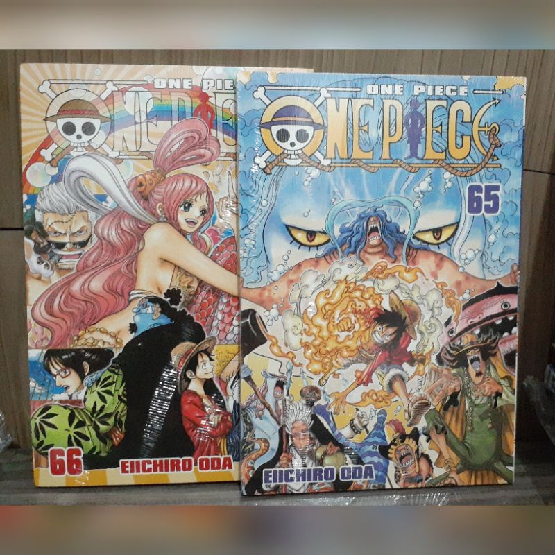 One Piece Vol 65 E 66 Combo Lacrados Shopee Brasil