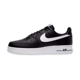Tênis Nike Air Force 1 Preto E Branco Casual | Shopee Brasil