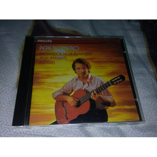 Pepe Moreno cd Famous Spanish Guitar Music Importado
