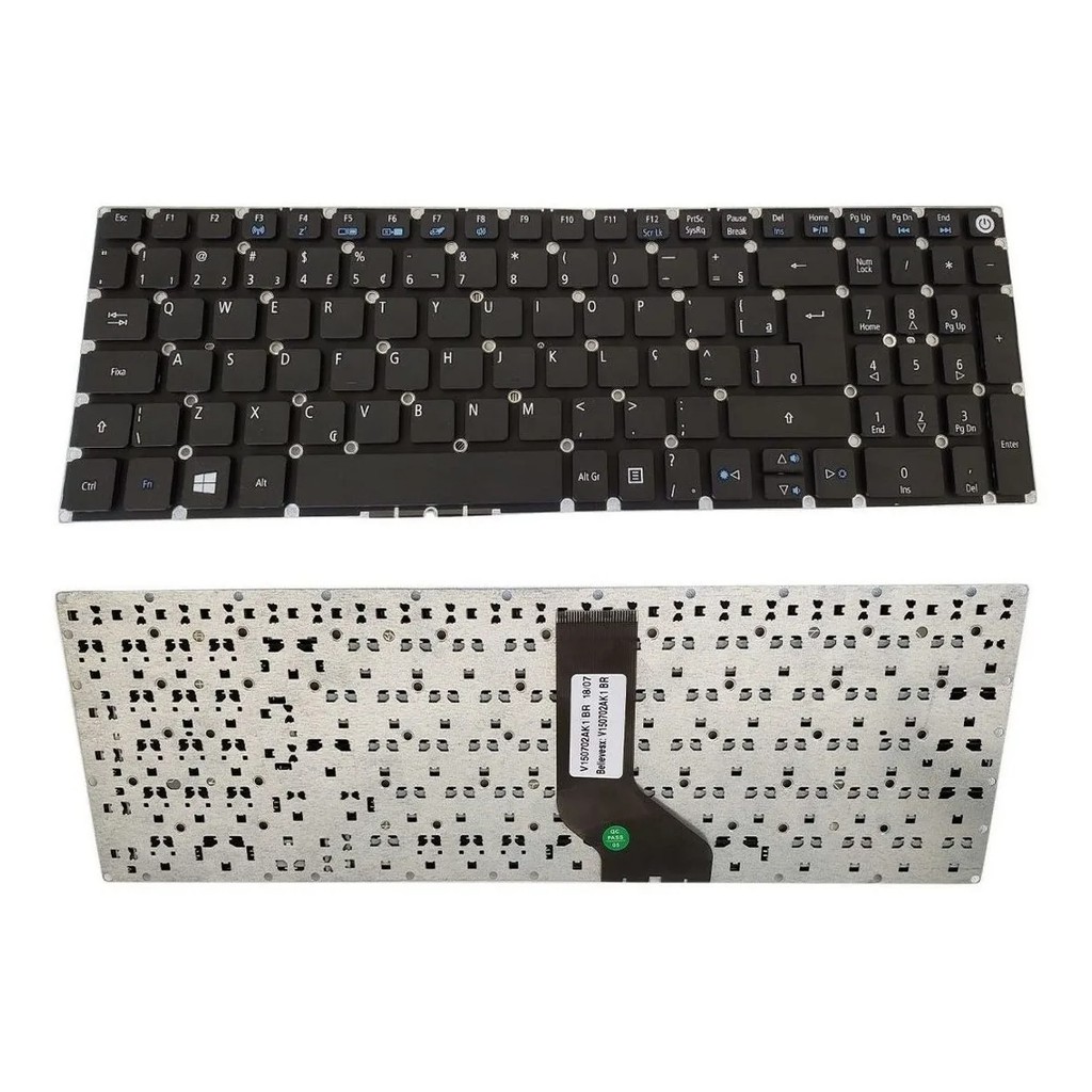 Teclado Para Notebook Acer Aspire Es1-572-3562 | Abnt2
