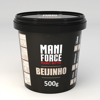 Maniforce Pasta de Amendoim Beijinho 500g c/ Whey Protein