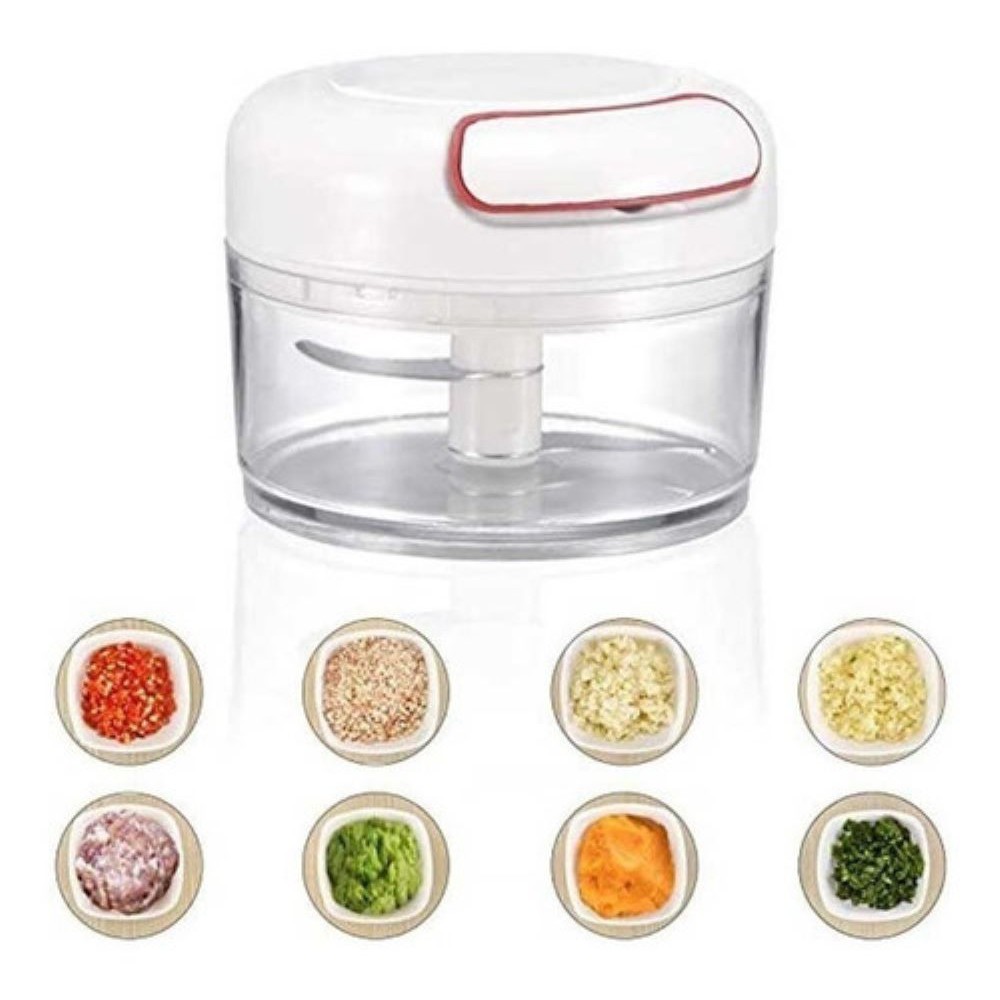 Mini processador manual Triturador Cortador Alho fruta legume