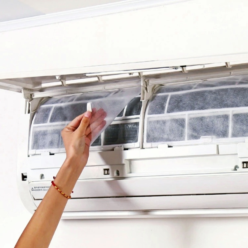 2 Peças Filtro De Proteção Contra Poeira Portátil Para Saída De Ar Condicionado/Filtra/Cobertura Limpeza De/Purificador