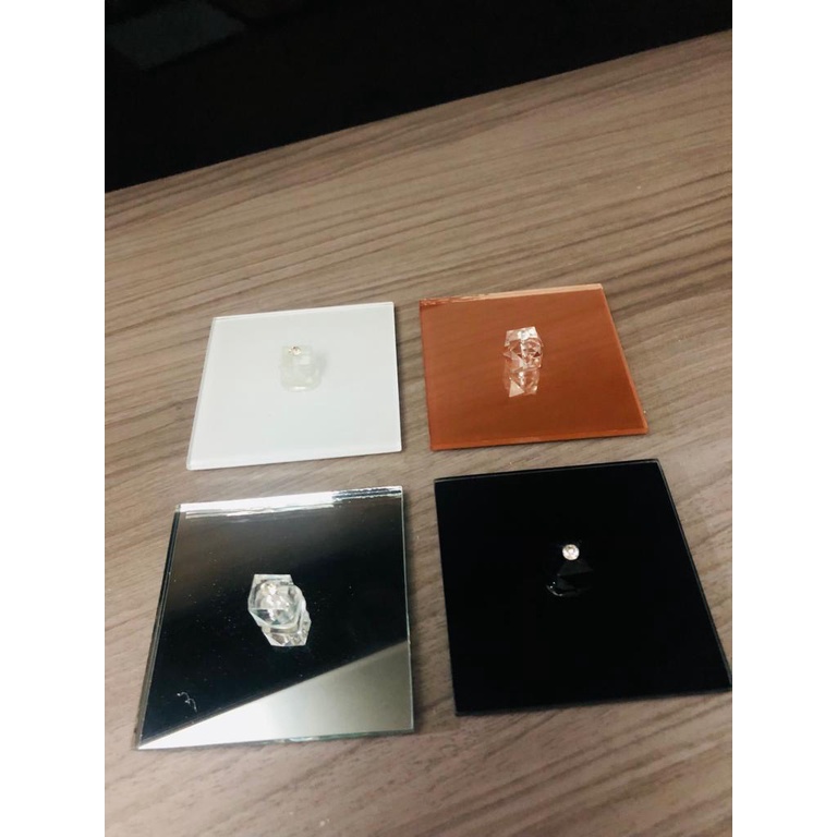 Tampa para Porta Escovas de Vidro