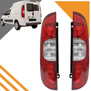 PAR LANTERNA TRASEIRA DOBLÔ 2010 á 2019 E FIORINO 2014 á  2019 Bicolor Cristal em Oferta na Shopee