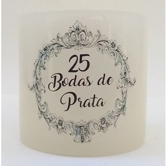 Vela Luminária Para Lembrancinhas Bodas, Batizado, 15 Anos, Enlace