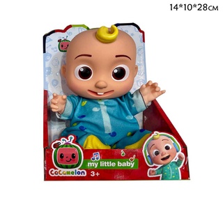 New Full Vinyl Body Cocomelon Music Toys Soft Melon Baby Bedtime Cartoon Gift Shopee Brasil