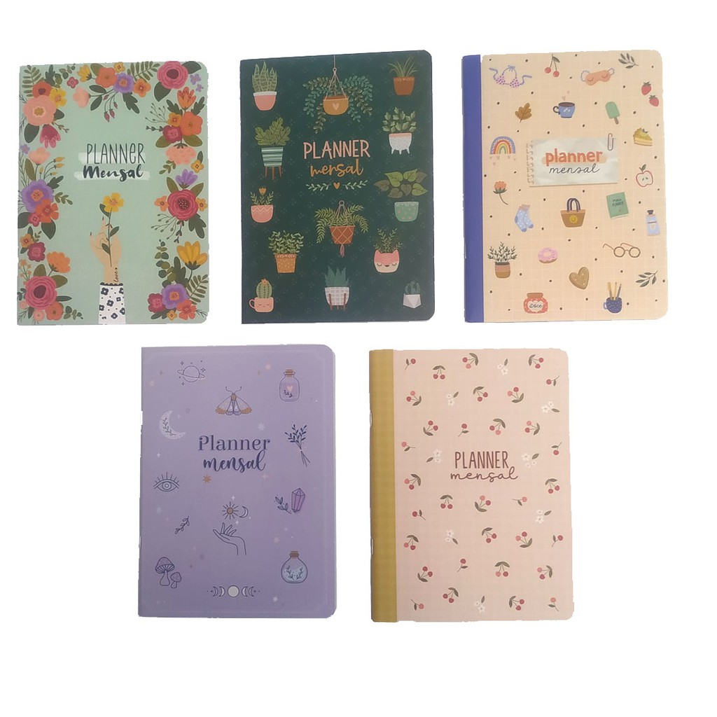 Planner Mensal Cart Es Gigantes Shopee Brasil