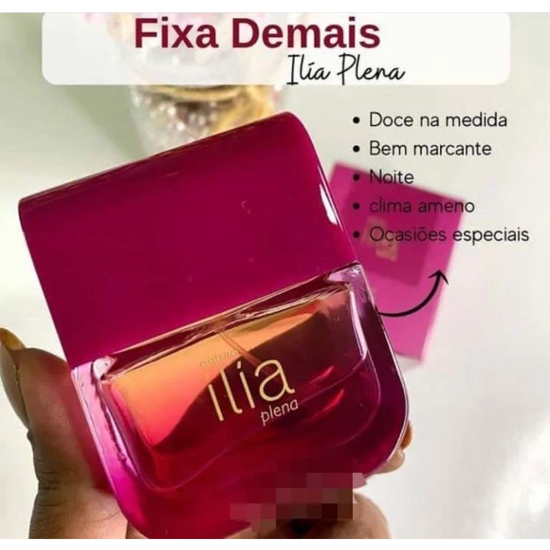 PERFUME ILIA PLENA 50 ML NATURA | Shopee Brasil