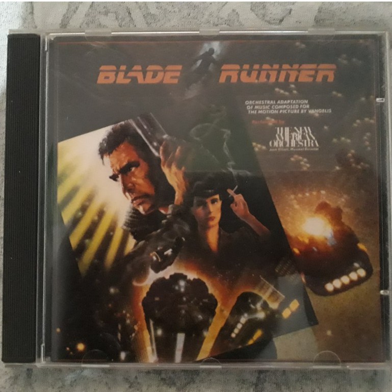 CD TRILHA SONORA BLADE RUNNER - O CAÇADOR DE ANDROIDES - EM ÓTIMO ESTADO