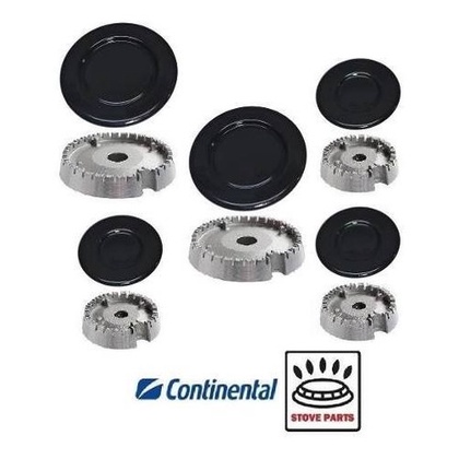 Kit Queimador + Espalhador Cooktop Continental 5 Bocas