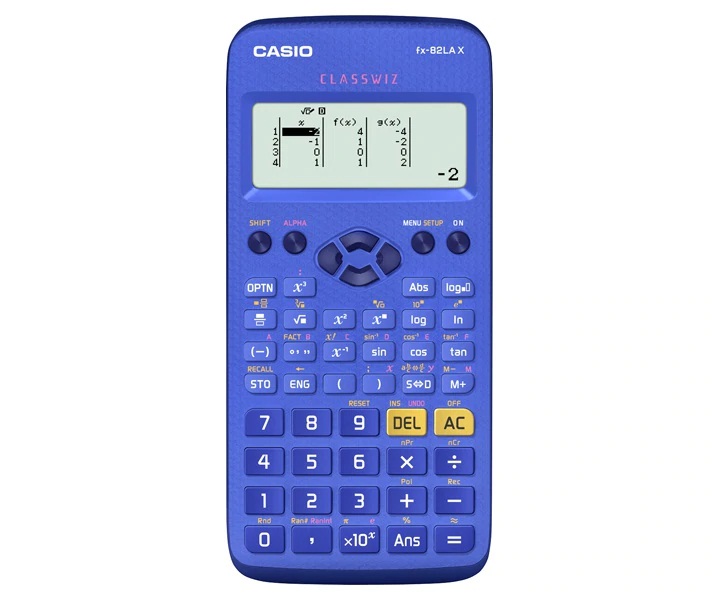 Calculadora Cientifica Casio Fx-82lax-bu Azul