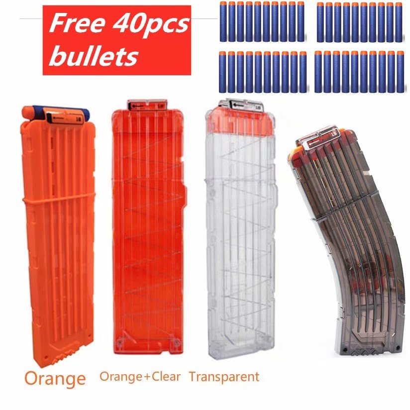 Ultra Magazine, 12 Dardos Para Cargador Nerf Black | Envío gratis