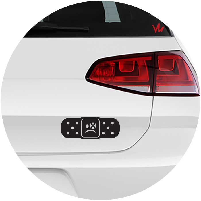 Adesivo Curativo Bandaid Carro Moto em Oferta na Shopee