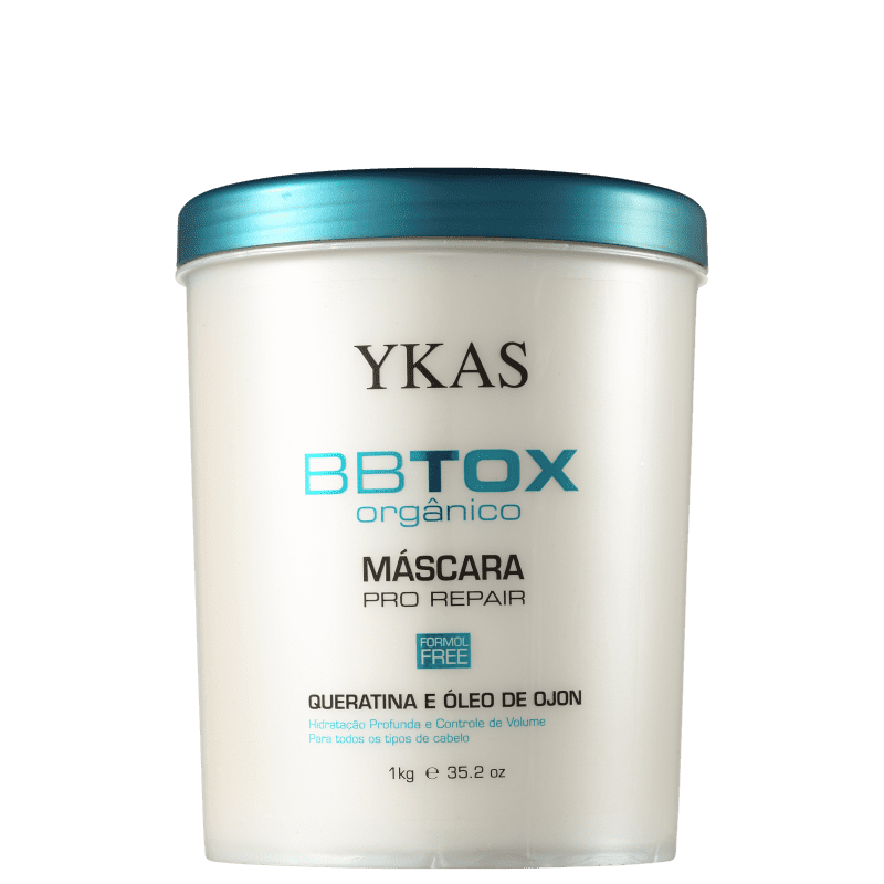 Ykas Profissional Botox Orgânico Sem Formol 1Kg