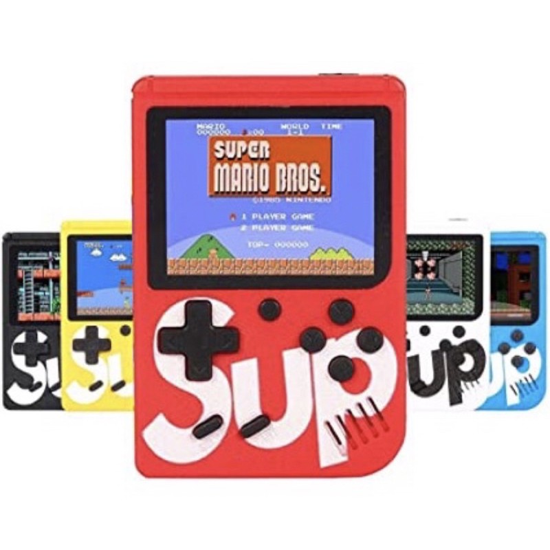 Mini Game Box Sup Plus Retrô Portátil 400 jogos Tela LCD