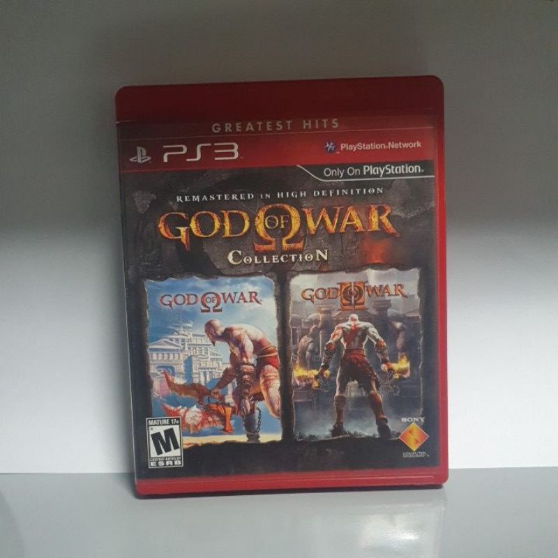 god of war collection ps3 midia fisica